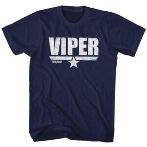Top Gun Viper Navy Adult T Shirt